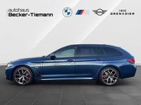 Gebraucht BMW 530e Performance 292 PS (214 kW) 2022 Phytonicblau Kombi