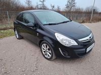 Gebraucht Opel Corsa 69 PS (50 kW) 2012 Schwarz Limousine