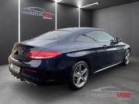 Gebraucht Mercedes C180 AMG line 156 PS (114 kW) 2017 Blau Coupé
