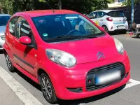 Gebraucht Citroën C1 68 PS (50 kW) 2009 Rot Kleinwagen