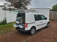 Gebraucht VW Caddy 109 PS (80 kW) 2012 Weiß Van / Kleinbus