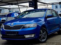 Gebraucht Skoda Rapid Ambition 90 PS (66 kW) 2015 Blau Kleinwagen