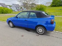 Brugt VW Golf Cabriolet 101 HK (74 kW) 1998 Blå Cabriolet