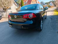 Gebraucht VW Eos 122 PS (89 kW) 2008 Schwarz Cabrio