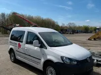 Gebraucht VW Caddy Team 102 PS (75 kW) 2015 Weiß Van / Kleinbus