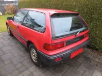 Gebraucht Honda Civic 75 PS (55 kW) 1990 Rot Limousine