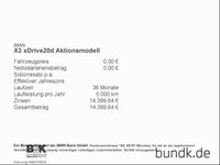 gebraucht BMW X3 xDrive20d Aktionsmodell Bluetooth Navi LED PDC