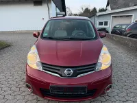 Gebraucht Nissan Note I-Way 90 PS (66 kW) 2012 Rot Kleinwagen