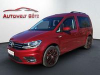 Gebraucht VW Caddy Comfortline 125 PS (91 kW) 2017 Rot Van / Kleinbus