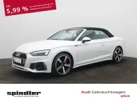 Gebraucht Audi A5 Cabriolet S-Line 204 PS (150 kW) 2023 Gletscherweiß metallic Cabrio