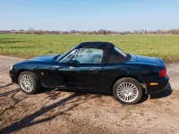 Usata Mazda MX5 110 CV (80 kW) 2005 Rosso Cabrio