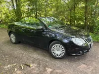 Gebraucht VW Eos 122 PS (89 kW) 2009 Schwarz Cabrio