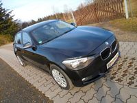 gebraucht BMW 116 i Schwarz NEUES Modell Klima 76 Tkm!!