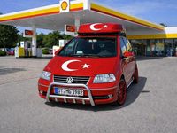 Gebraucht VW Sharan Exclusive 116 PS (85 kW) 2009 Rot Van / Kleinbus