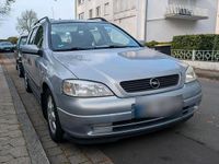 Gebraucht Opel Astra 2001 Silber Kombi