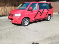 Gebraucht VW Multivan Startline 131 PS (96 kW) 2008 Rot Van / Kleinbus