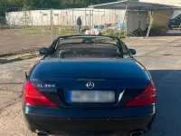 Gebraucht Mercedes SL350 2003 Blau Cabrio