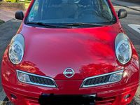 Gebraucht Nissan Micra 2010 Rot Kleinwagen