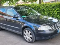 Usata VW Passat 101 CV (74 kW) 2002 Nero Station wagon