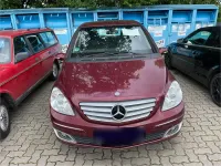 Gebraucht Mercedes B200 136 PS (100 kW) 2006 Rot Van / Kleinbus