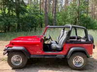 Gebraucht Jeep Wrangler 184 PS (135 kW) 1994 Rot SUV