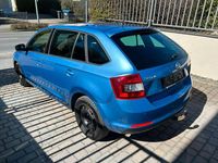 Gebraucht Skoda Rapid Ambition 105 PS (77 kW) 2014 Blau Kleinwagen