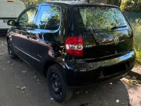 Gebraucht VW Fox 55 PS (40 kW) 2008 Schwarz Kleinwagen
