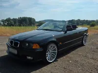 Gebraucht BMW 320 Cabriolet 150 PS (110 kW) 1997 Schwarz Cabrio