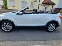 Gebraucht VW T-Roc Cabriolet Style 110 PS (80 kW) 2022 Weiß Cabrio