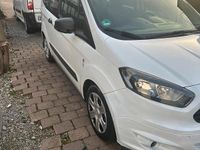 Gebraucht Ford Tourneo Courier 105 PS (77 kW) 2017 Weiß Van / Kleinbus