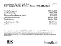 gebraucht Mini John Cooper Works 3-Türer - Pano, HUD, LED, Navi