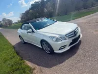 Gebraucht Mercedes E220 170 PS (125 kW) 2012 Weiß Cabrio