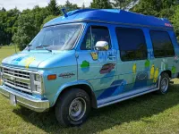 Używany Chevrolet G 296 KM (217 kW) 1990 Niebieski Van