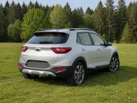 Gebraucht Kia Stonic 101 PS (74 kW) 2021 Silber SUV