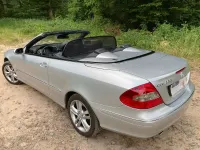 Gebraucht Mercedes CLK200 Avantgarde 184 PS (135 kW) 2007 Silber Cabrio