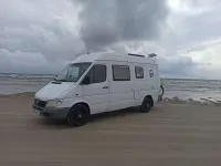 Używany Mercedes Sprinter 129 KM (94 kW) 2002 Biały Van