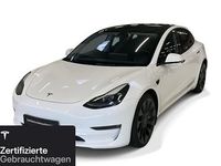 Gebraucht Tesla Model 3 Performance 377 kW (513 PS) 2022 Weiß Limousine
