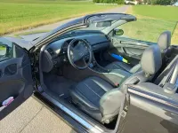 Gebraucht Mercedes CLK200 163 PS (119 kW) 2001 Schwarz metallicschwarz Cabrio