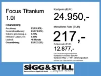 Gebraucht Ford Focus Titanium 125 PS (91 kW) 2025 Agate black Limousine