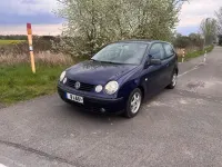 Usata VW Polo Trendline 75 CV (55 kW) 2002 Blu Berlina