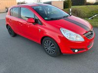 Gebraucht Opel Corsa Edition 69 PS (50 kW) 2010 Rot Kleinwagen