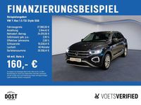 Gebraucht VW T-Roc Style 150 PS (110 kW) 2024 Schwarz SUV