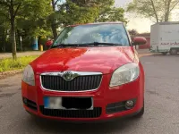 Gebraucht Skoda Fabia 70 PS (51 kW) 2007 Rot Kleinwagen