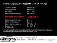 Gebraucht Mazda MX5 Exclusive-Line 160 PS (117 kW) 2017 Rot Cabrio