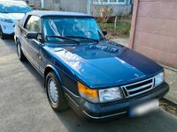 Gebraucht Saab 900 126 PS (92 kW) 1992 Blau Cabrio