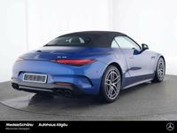 Gebraucht Mercedes SL43 AMG AMG 381 PS (280 kW) 2023 Lack spektralblau (metallic) Cabrio