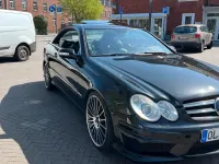 Gebraucht Mercedes CLK500 306 PS (225 kW) 2003 Schwarz Coupé