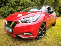 Gebraucht Nissan Micra Tekna 90 PS (66 kW) 2018 Rot Kleinwagen