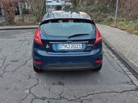 Gebraucht Ford Fiesta Trend 82 PS (60 kW) 2009 Blau Kleinwagen