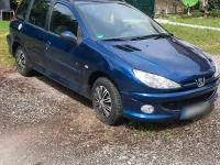 Gebraucht Peugeot 206 75 PS (55 kW) 2006 Blau Kombi